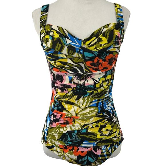 MAGICSUIT By Miraclesuit Other - Miraclesuit Women One Piece Wireless Padded Swim Suit Tropical Beach Size 12